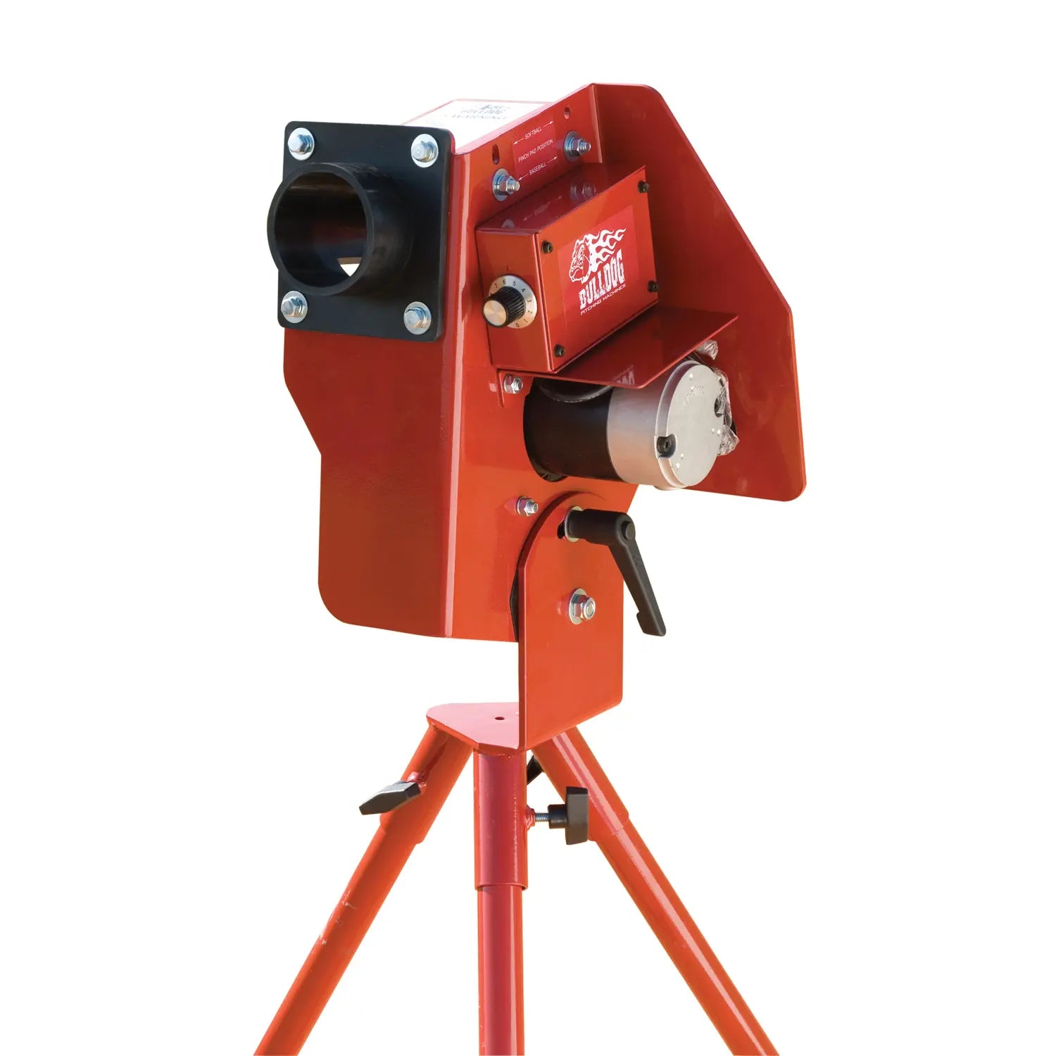 BSN SPORTS Bulldog Single-Wheel Baseball/Softball Combo Pitching Machine