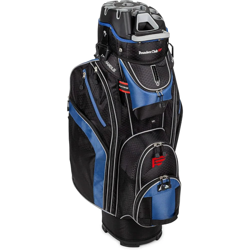 Elevate Your Golf Game with 14-Compartment Cart Bag