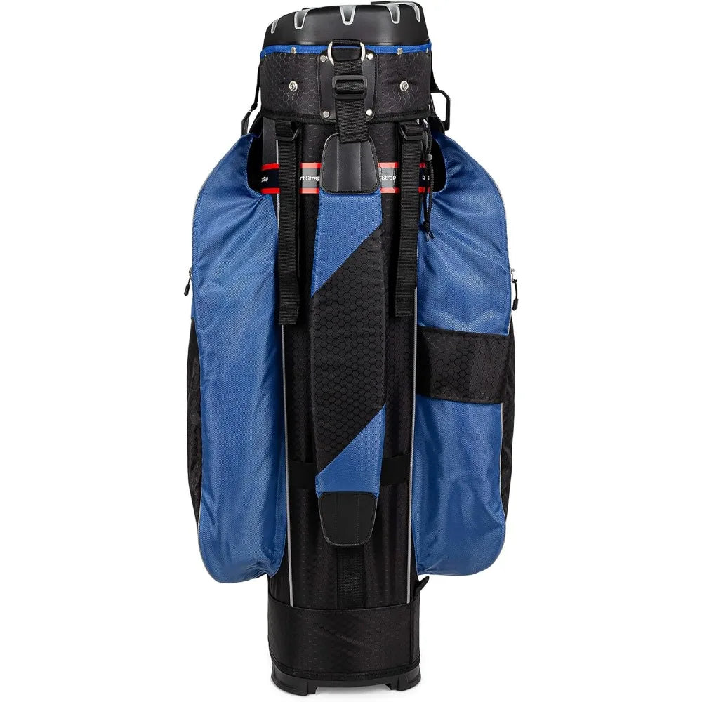 Elevate Your Golf Game with 14-Compartment Cart Bag