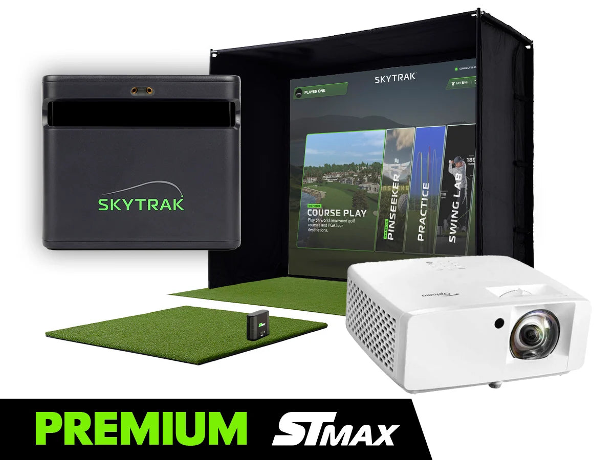 SKYTRAK ST MAX Golf Simulator -Premium Studio Package