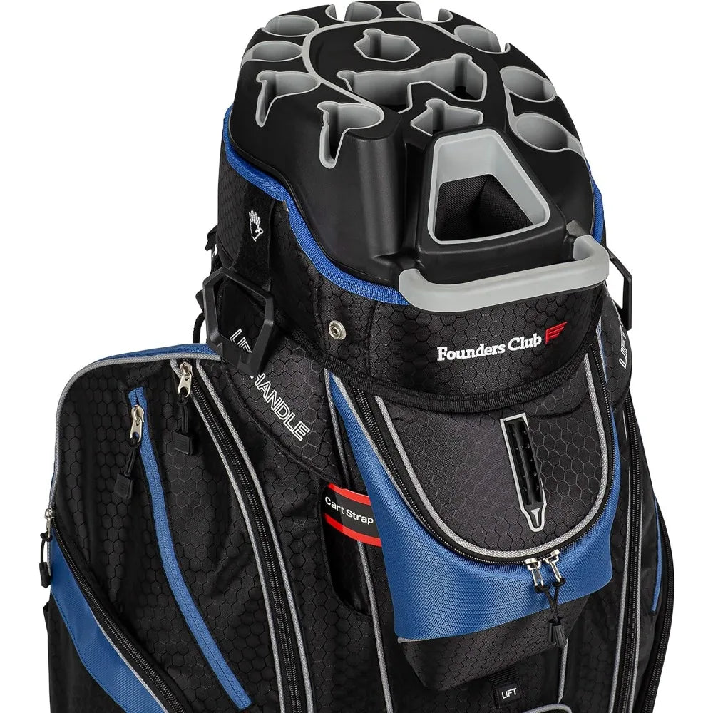 Elevate Your Golf Game with 14-Compartment Cart Bag
