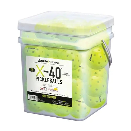 BSN Sports Franklin X-40 PICKLEBALL - OPTIC - 36 PACK
