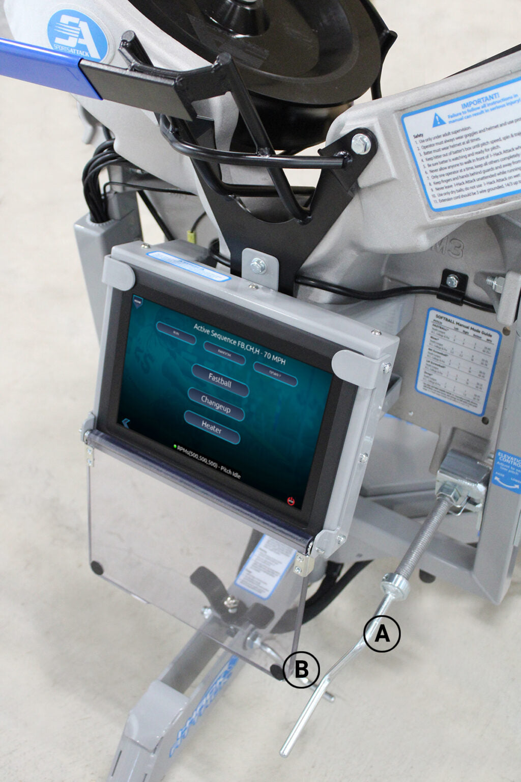 Sports Attack I-Hack Attack Softball Pitching Machine