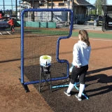 Jugs Sports Protector Blue Series C-Shaped Softball Screen