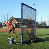Jugs Sports Protector Blue Series Square Screen with Sock-Net