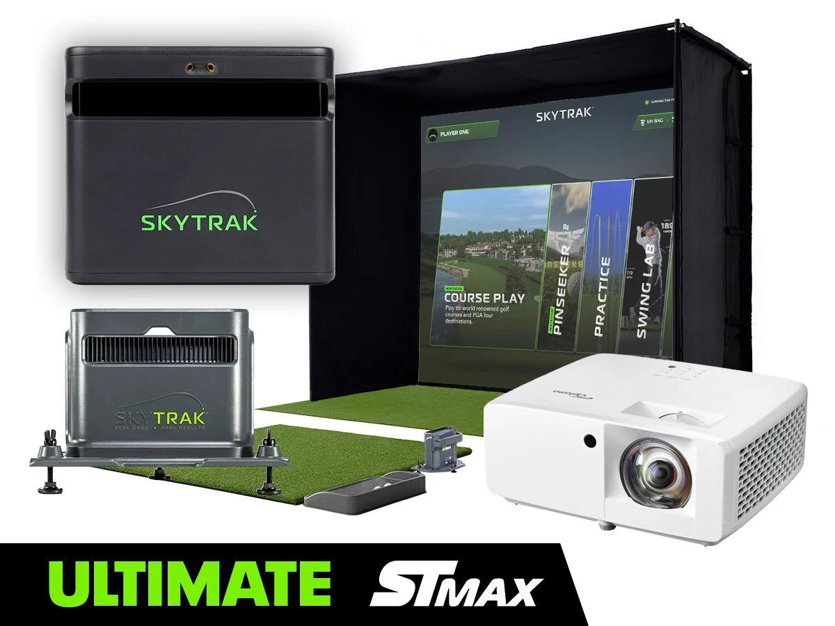 SKYTRAK™ ST MAX Golf Simulator | Ultimate Studio Package