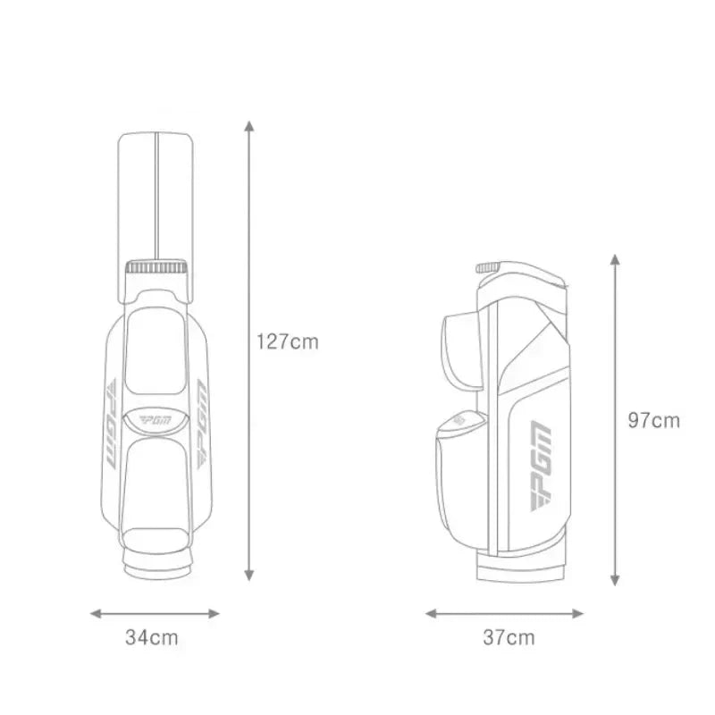 All in One Golf Bag Spacious  Durable  Versatile