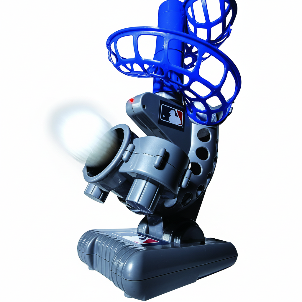 Franklin Sports MLB Electronic Baseball Pitching Machine Adjustable Height